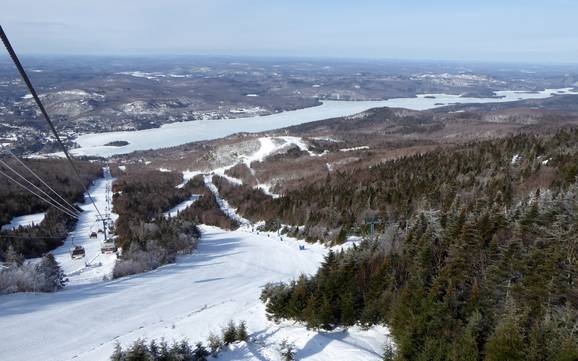 Skifahren in der Provinz Québec