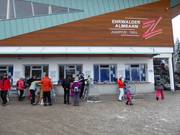 Gepflegter Kassenbereich