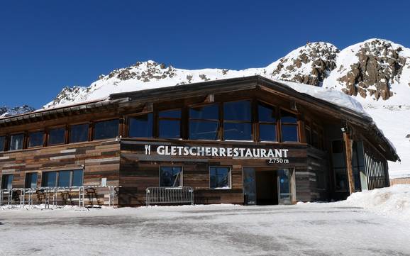Hütten, Bergrestaurants  Kaunertal – Bergrestaurants, Hütten Kaunertaler Gletscher