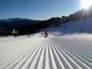 Perfekte Pistenpräparierung im Skigebiet La Molina/Masella