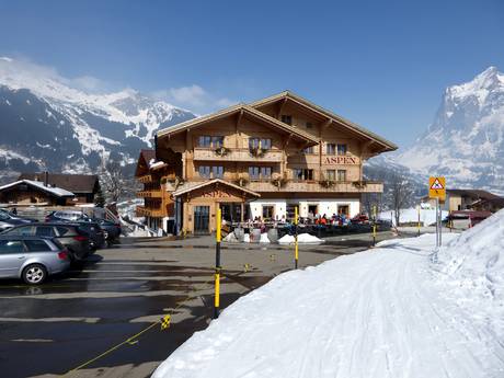 Jungfrau Region: Unterkunftsangebot der Skigebiete – Unterkunftsangebot Kleine Scheidegg/Männlichen – Grindelwald/Wengen