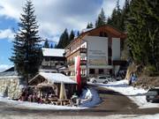 Hotel Rosengarten an der Talabfahrt nach Welschnofen