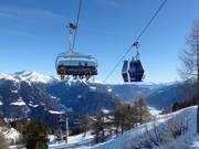 Panorama - Kombibahn mit 6er Sessel und 8er Gondel