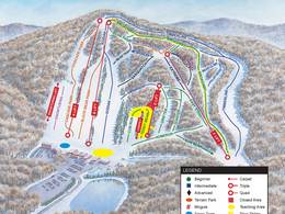 Skigebiet bei Macungie