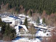 Das Hotel Winterberg liegt direkt am Skilift Brembergkopf 2