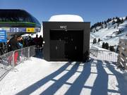 Gepflegte WC-Anlagen an der Frühmesser X-Press Sesselbahn