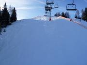 Schwere Abfahrt an der Pfriemesköpflbahn