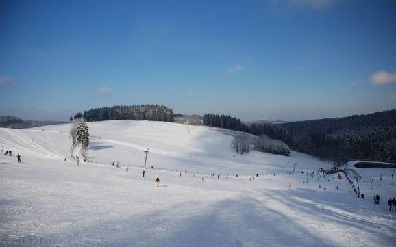 Größter Höhenunterschied im Landkreis Olpe – Skigebiet Fahlenscheid – Olpe