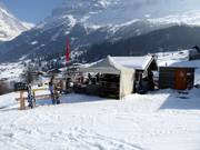 Die Holzerbar an der Talabfahrt nach Grindelwald
