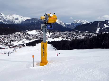 Schneesicherheit Region Seefeld – Tirols Hochplateau – Schneesicherheit Gschwandtkopf – Seefeld