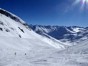 Abfahrt Hinter Felli zum Oberalppass