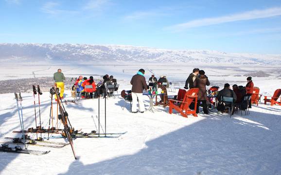 Skifahren in Tian Shan (Tienschan)