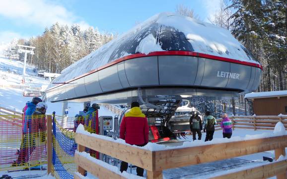 Almberg-Haidel-Dreisessel: Freundlichkeit der Skigebiete – Freundlichkeit Mitterdorf – Almberg