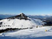 Blick vom Schwarzhorn zum Weißhorn
