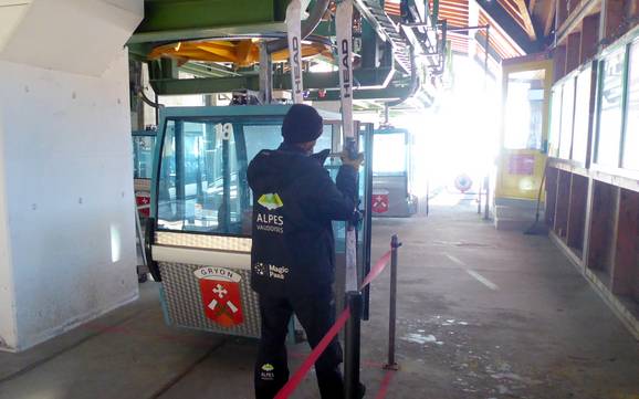 Genferseegebiet: Freundlichkeit der Skigebiete – Freundlichkeit Villars/Gryon/Les Diablerets