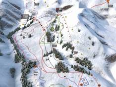 Pistenplan Shymbulak (Chimbulak)