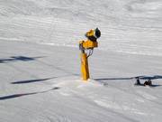Schneekanone im Skigebiet von Sölden