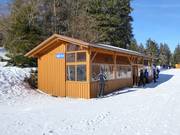 Gepflegte sanitäre Anlagen am Arber Stadl