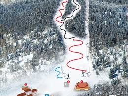 Pistenplan Mraznica – Hnilčík