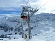 Geils-Lavey - 4er Hochgeschwindigkeits-Sesselbahn (kuppelbar) mit Abdeckhauben und Sitzheizung