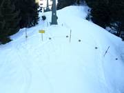 Das Befahren von Aufforstungsgebieten ist verboten