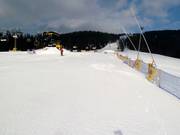 Übungspiste im Talbereich