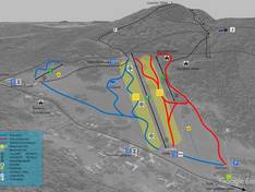 Pistenplan Lausche – Waltersdorf