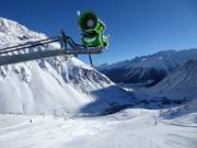 Leistungsstarke Beschneiung in Galtür