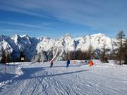 Leichte Familienabfahrt