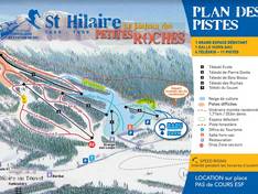 Pistenplan Saint Hilaire du Touvet