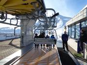 Das freundliche Personal ist am Einstieg immer präsent