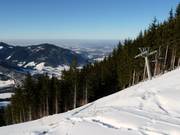 Blick vom Unternberg Richtung Ruhpolding