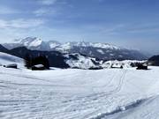 Blick vom Skigebiet Grüsch Danusa