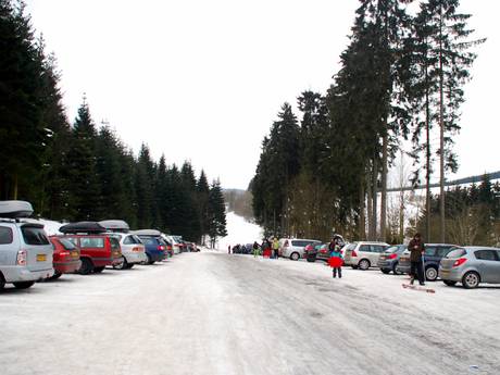 Hochsauerlandkreis: Anfahrt in Skigebiete und Parken an Skigebieten – Anfahrt, Parken Hunau – Bödefeld
