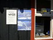 Kleiner Pistenplan an den Kassen