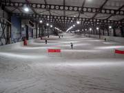 Blick auf die lange Piste