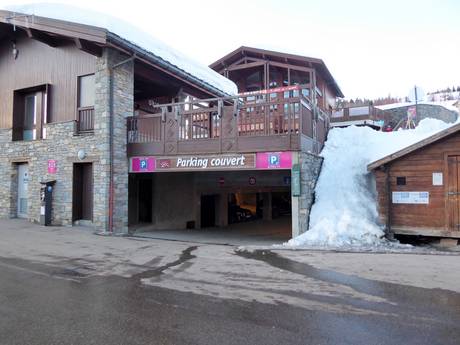 Tal der Isère: Anfahrt in Skigebiete und Parken an Skigebieten – Anfahrt, Parken Espace San Bernardo – La Rosière/La Thuile
