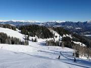 Oberer Teil der Talabfahrt Carnia