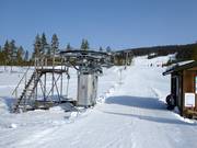 Fjällrikeliften - Schlepplift mit T-Bügel/Anker