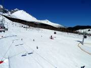 Blick auf die Pisten Čučoriedky