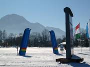 Start der Loipen in Ruhpolding