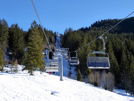 Miesbach: beste Skilifte – Lifte/Seilbahnen Spitzingsee-Tegernsee