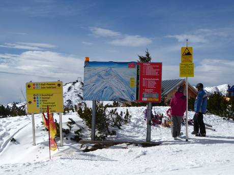 Salzkammergut-Berge: Orientierung in Skigebieten – Orientierung Feuerkogel – Ebensee