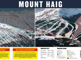 Pistenplan Castle Mountain