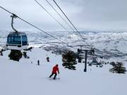 Piste bei der Strawberry Gondola
