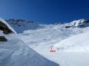 Unendliche Tiefschneehänge in Zinal