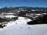 Mittelschwere Talabfahrt Unterhochstätt