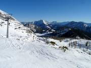 Freeridemöglichkeiten am Frauenkar