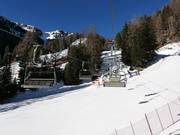 Campo Scuola Gardoné - 4er Sesselbahn fix geklemmt