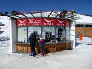 Gepflegter Kassenbereich